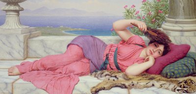 Noon Day Rest, 1910 by John William Godward